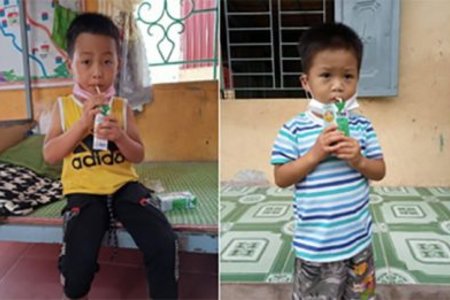 Vinamilk và quỹ sữa vươn cao Việt Nam trao 8.400 hộp sữa