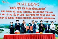 Quảng Ninh: 150 ngày đêm GPMB đường ven sông kết nối cao tốc Hạ Long, Hải Phòng đến Đông Triều