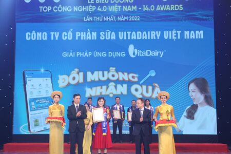 VitaDairy đạt giải thưởng Top Công nghiệp 4.0 Việt Nam
