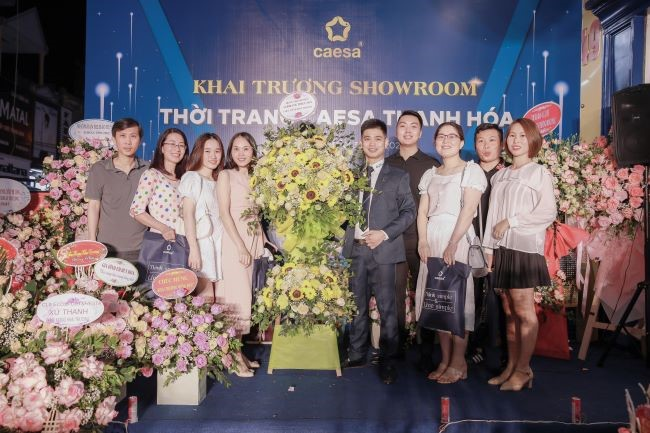 Công ty Thời trang Caesa chính thức khai trương showroom tại TP. Thanh Hoá