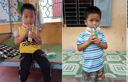 Sữa Vinamilk sẽ được bổ sung vào bữa ăn hàng ngày của các em để góp phần tăng cường sức khỏe, đề kháng.