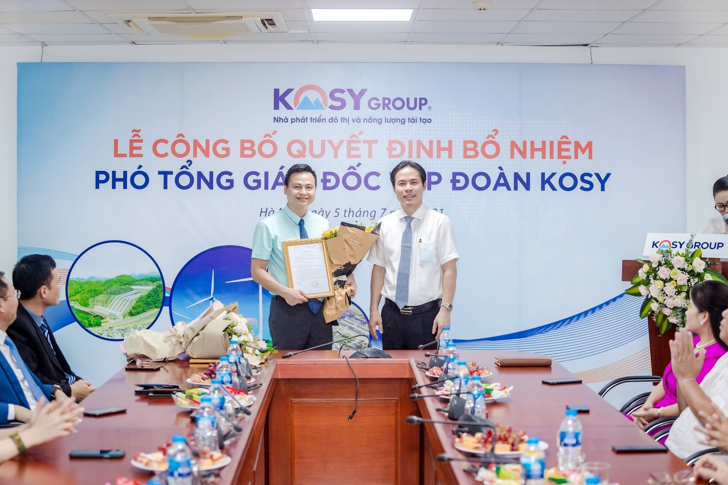 Tập đoàn Kosy bổ nhiệm thêm ba Phó Tổng Giám đốc phụ trách một số lĩnh vực hoạt động