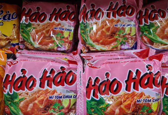 Mỳ Hảo Hảo vị tôm chua cay của Acecook Việt Nam