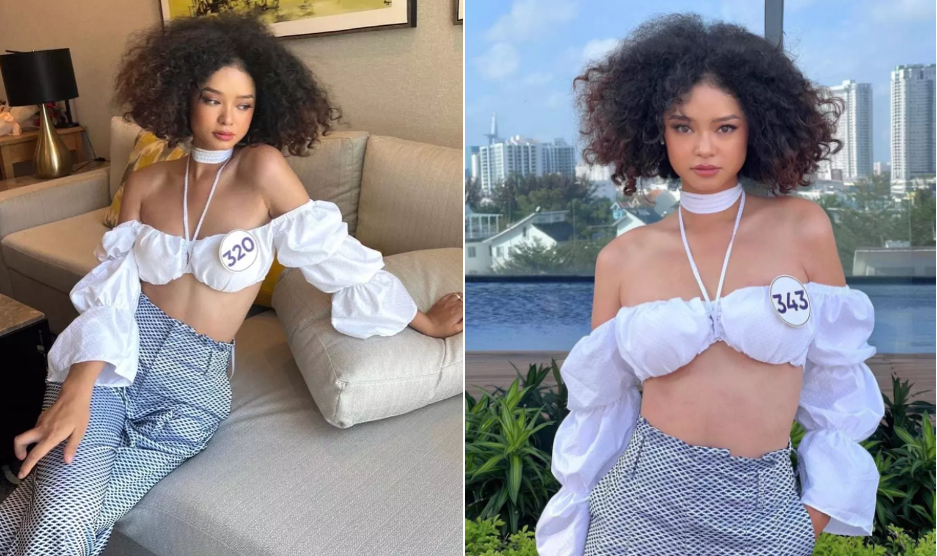 Thí sinh khuyết tật tay gây ấn tượng tại Miss Universe Vietnam 2022