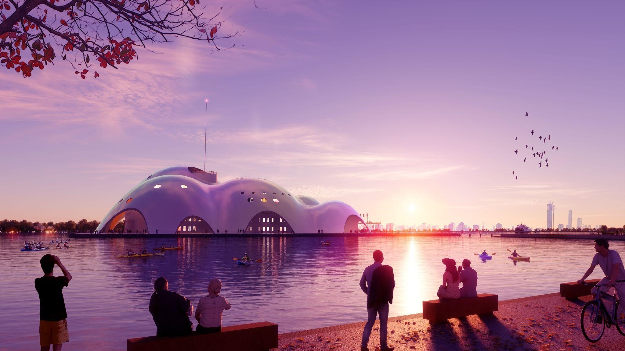 Nhà hát Opera Hồ Tây sẽ là công trình biểu tượng cho văn hóa nghệ thuật thủ đô