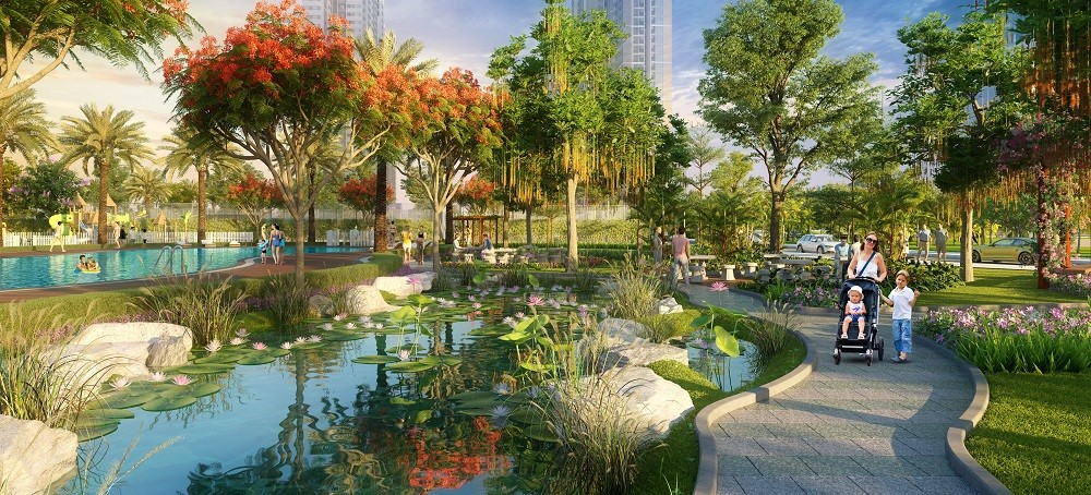 ''View công viên, cận hồ'': Hai giá trị trong một tại Imperia Smart City