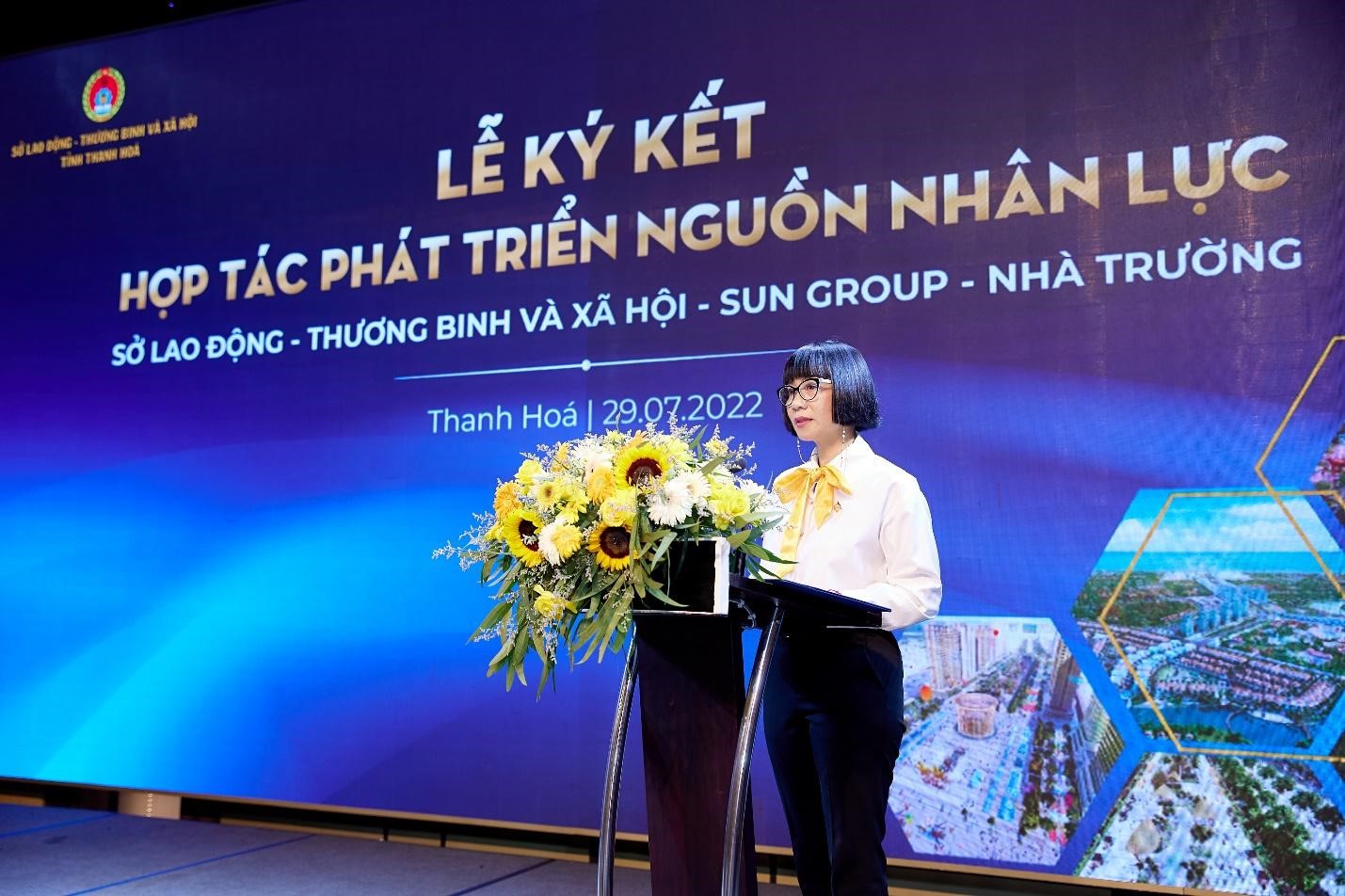 Sun Group hợp tác phát triển nguồn nhân lực du lịch Thanh Hóa