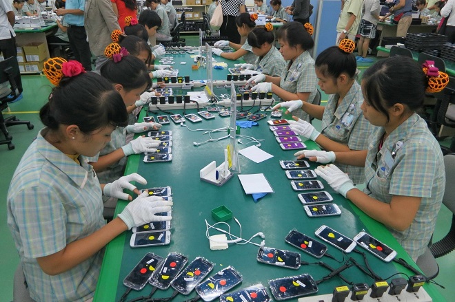Samsung bắt đầu sản xuất linh kiện bán dẫn tại Việt Nam