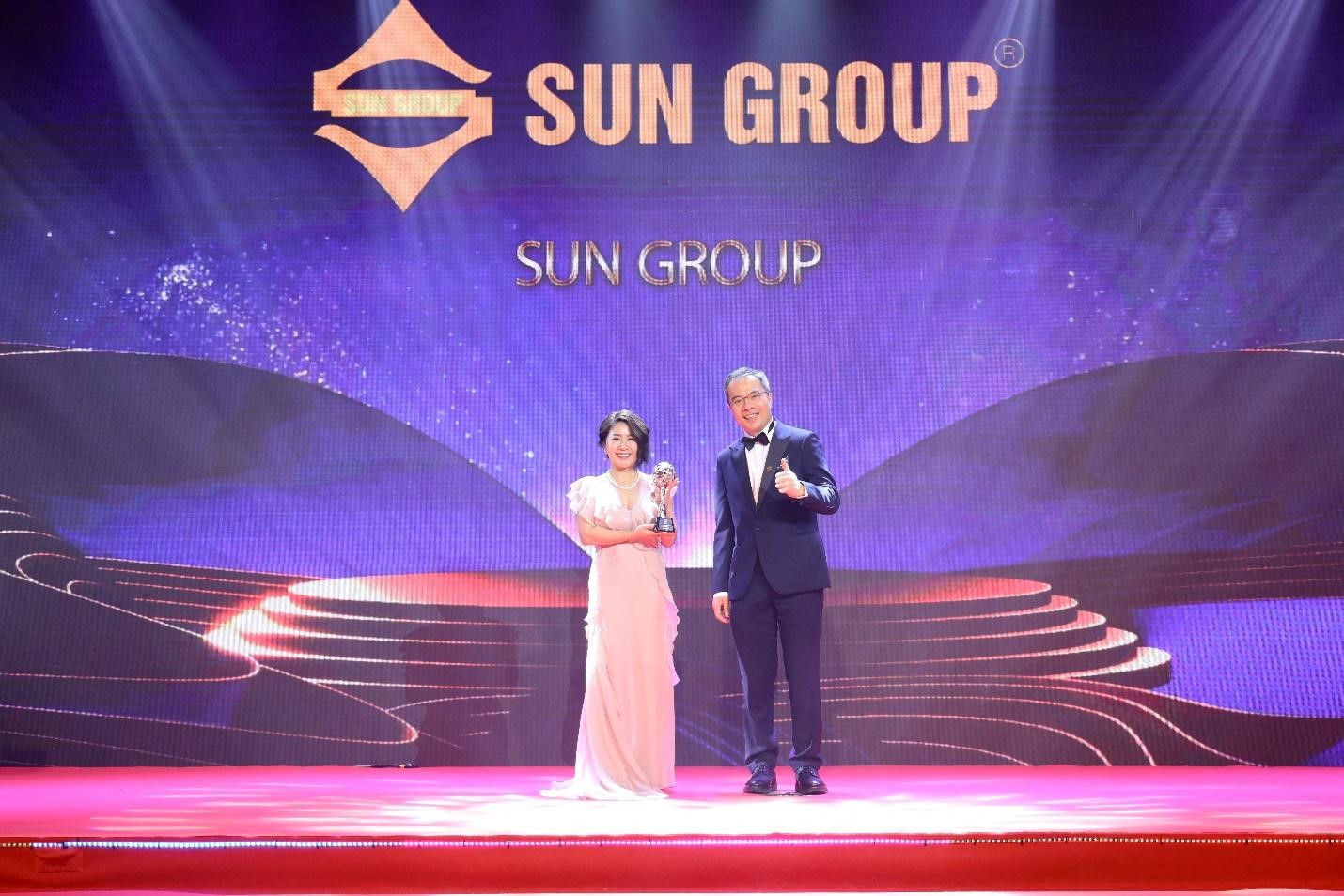 Sun Group lập cú đúp ''Doanh nghiệp xuất sắc'' và ''Thương hiệu truyền cảm hứng'' châu Á 2022