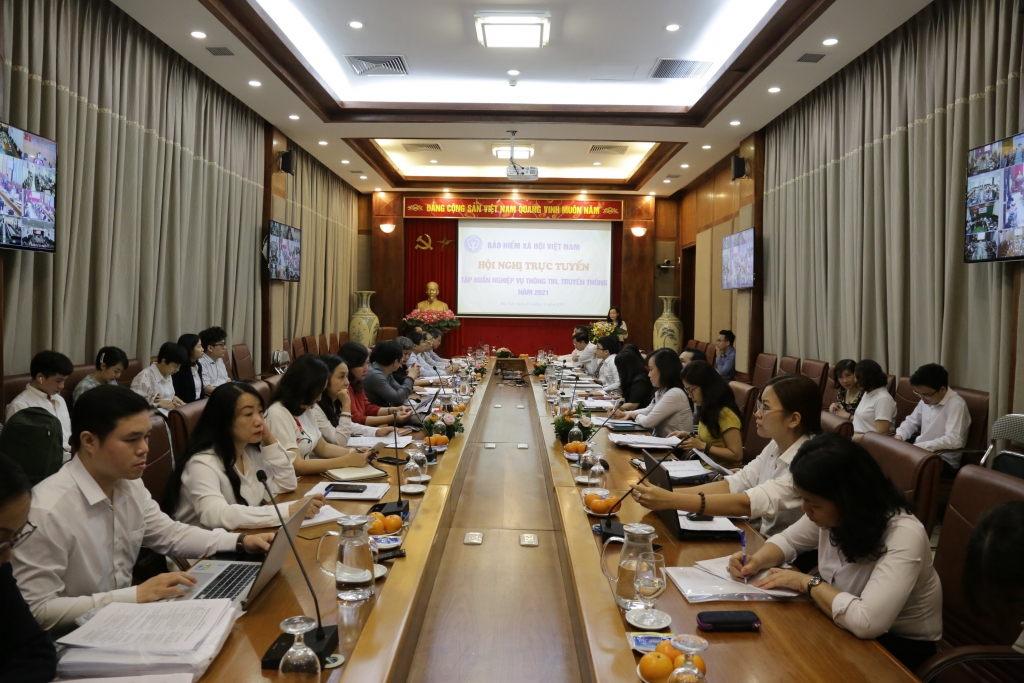 BHXH Việt Nam tập huấn nghiệp vụ thông tin, truyền thông năm 2021